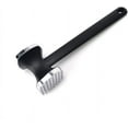 thumbnail image 1 of Stainless Steel Meat Tenderizer(Silver), Double Sided Meat Hammer for Steak, Chicken, Pork, Dishwasher Safe, 1 of 5