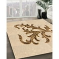 thumbnail image 2 of Ahgly Company Indoor Round Patterned Bronze Brown Area Rugs, 5' Round, 2 of 6