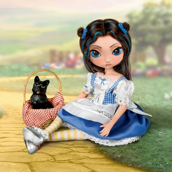 The Ashton-Drake Galleries Adventures in Oz Jasmine Becket Griffith 12 Inch Ball Jointed Vinyl Dolls Articulated Fantasy Chic Collectible Series