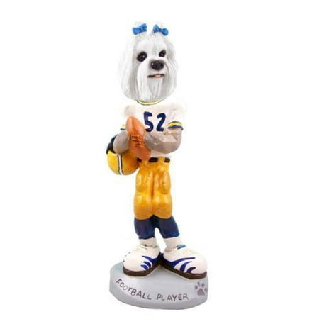 - Maltese Football Player Doogie Collectable Figurine