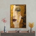 thumbnail image 5 of The Golden Tears, Printed Canvas, Canvas Wall Art, Wall Decor, Reproduction Wall Decor, Famous Art Canvas, The Golden Tears Canvas Decor, Canvas Wall Decor - Black Framed, 5 of 6