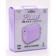 thumbnail image 4 of Liquipel Powertek Pastel Type-C Fast Charging Wall Charger 20W PD USB-C for iPhone, iPad, iWatch, Galaxy, Tablet, 4 of 8
