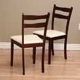 thumbnail image 4 of Warehouse of Tiffany  Callan Light Cappucino Dining Chairs (Set of Eight), 4 of 4