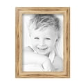 thumbnail image 2 of ArtToFrames 8" x 11" Honey Picture Frame, 8x11 inch Brown MDF Poster Frame (WOM-4085), 2 Pack, 2 of 8