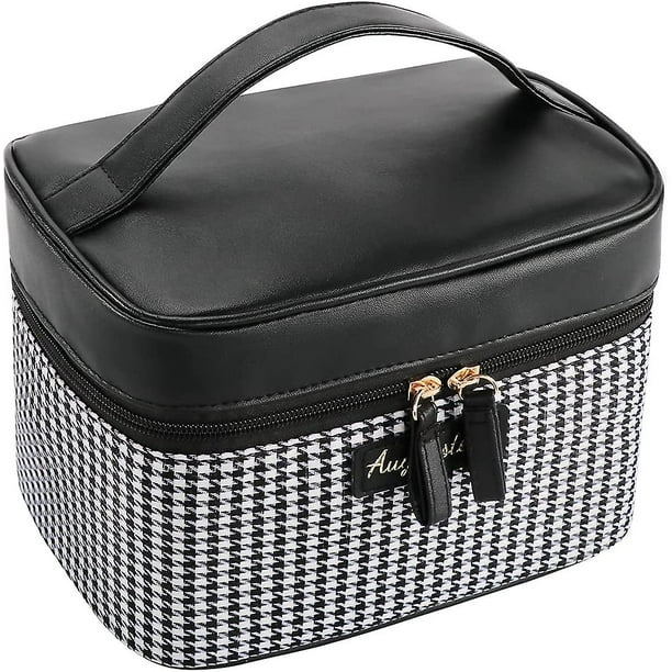 Neceser de maquillaje neceser de viaje neceser portatil de mano para chica neceser grande para mujer organizador negro YONGSHENG 8390611656829 Walmart en linea