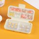 thumbnail image 5 of Mini Medicine Storage Box with Button Moistureproof Durable Medicine Storage Case for Journey, 5 of 5