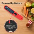 thumbnail image 5 of Inkbird Digital Meat Thermometer, BG-HH1C Instant Read Cooking Food Thermometer with Foldable Probe and Large Screen for Meat, Grill, BBQ, Milk and Bath Water, 5 of 11