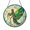 Acrylic 3.5 Inch, variant on Insect Glass Style Window Art – Green Mantis Design