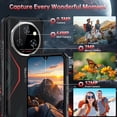 thumbnail image 4 of OUKITEL WP55S Rugged Phone Unlocked, 24GB 512GB/2TB Android 15, 11000mAh Battery, 4 of 8