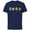 Navy, variant on Disney and Pixar Holiday Character Christmas Gifts - Short Sleeve Cotton T-Shirt for Adults - Customized-Black