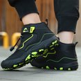thumbnail image 4 of Botas de nieve con forro cálido para niños, PU antideslizante, para niños y niñas (30), color negro Ndcxsfigh Tenis De Mujer Tenis De Hombre, 4 of 9