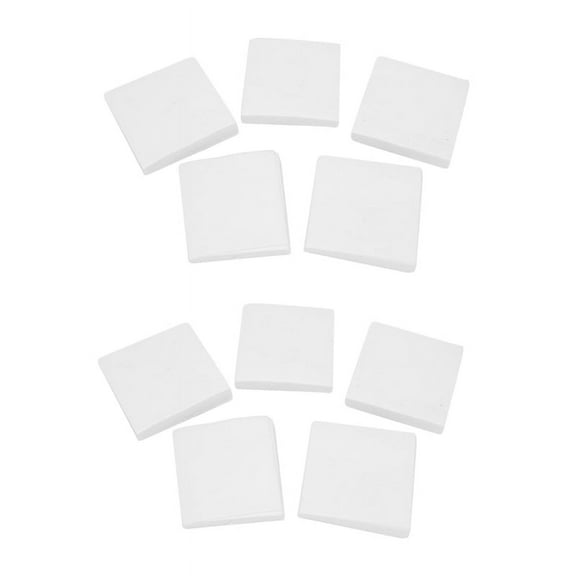 100 Sheets Ceramic Fiber Square Microwave Kiln Glass Fusing Paper Household Tools