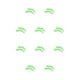 thumbnail image 1 of Qarigey Paquete de 10 soportes para gafas, cadena para gafas, ganchos elegantes para las orejas, puntas de sien, retenedor de manga, decoración, Cadenas y cordones para anteojos verde Qarigey AP008973-04B, 1 of 6