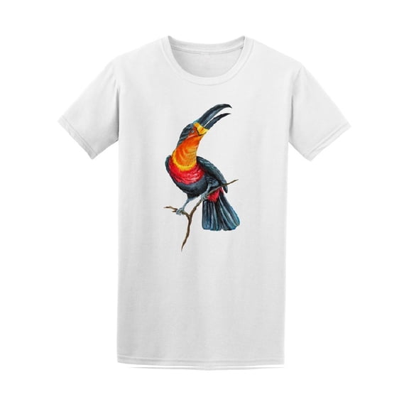 Beautiful Tropical Toucan Tee Men's -Image by Shutterstock