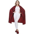 thumbnail image 3 of Angelina Women's Cozy Fleece Blanket with Slipper (1-Pack), 3 of 4