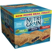 KELLOGG'S NUTRI-GRAIN Nutri-Grain-Kellogg's Cereal Bars Variety Pack, 1.3 oz (36-Count Each)