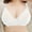 White, variant on Inleife Womens Bras No Wire Fashion Comfortable Woman's Lace Beauty Back Strap Wrap Plus Size Bra