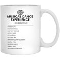 thumbnail image 1 of Musical Dance Experience Black or White Coffee Mug, Gift Coffee Mug, 1 of 1