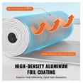Fireproof Pipe Insulation Roll – 32.8ft Self-Adhesive Heat Shield Tape, Waterproof Thermal Protector For HVAC, Roofs, RVs & Stoves