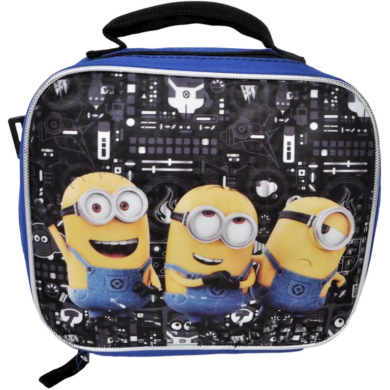 Minions 16 Backpack & Detachable Insulated Lunch Bag 2-Pcs