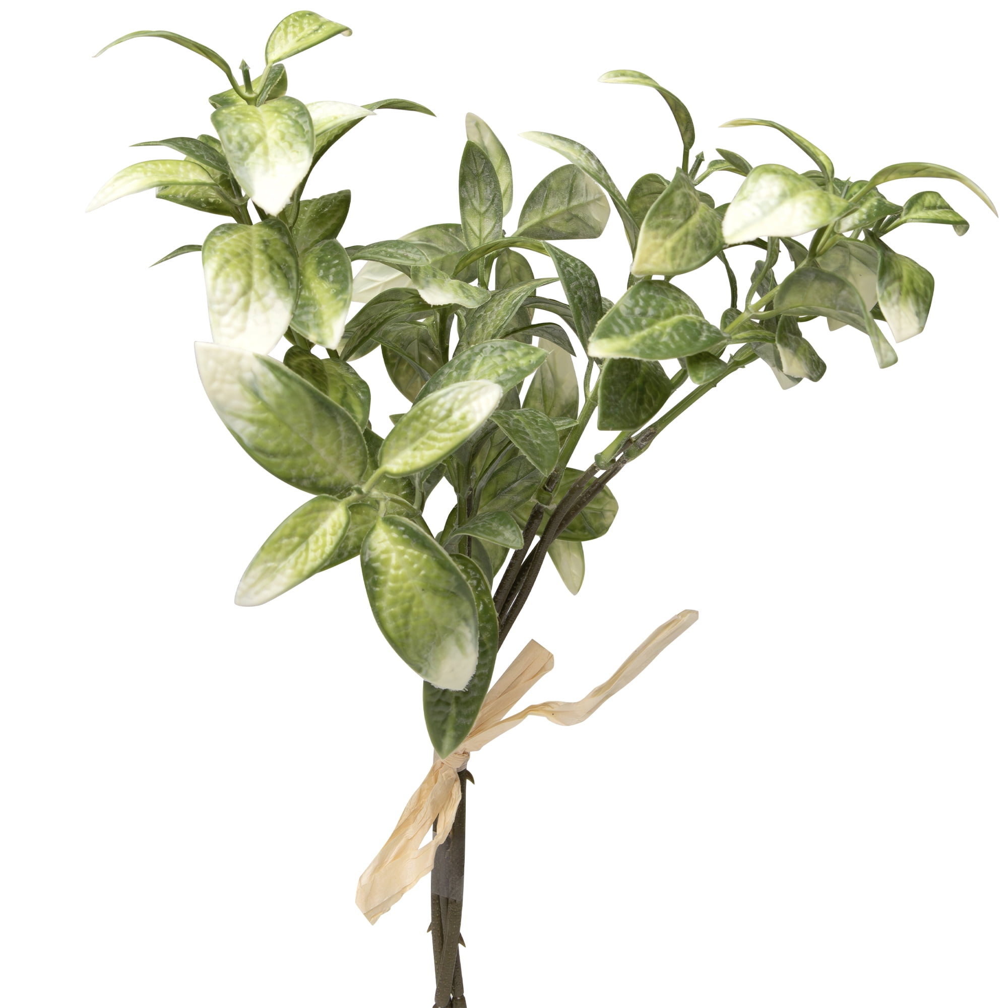 Northlight Satin Pothos Leaf Artificial Bundles - 13" - Green - Set of 6