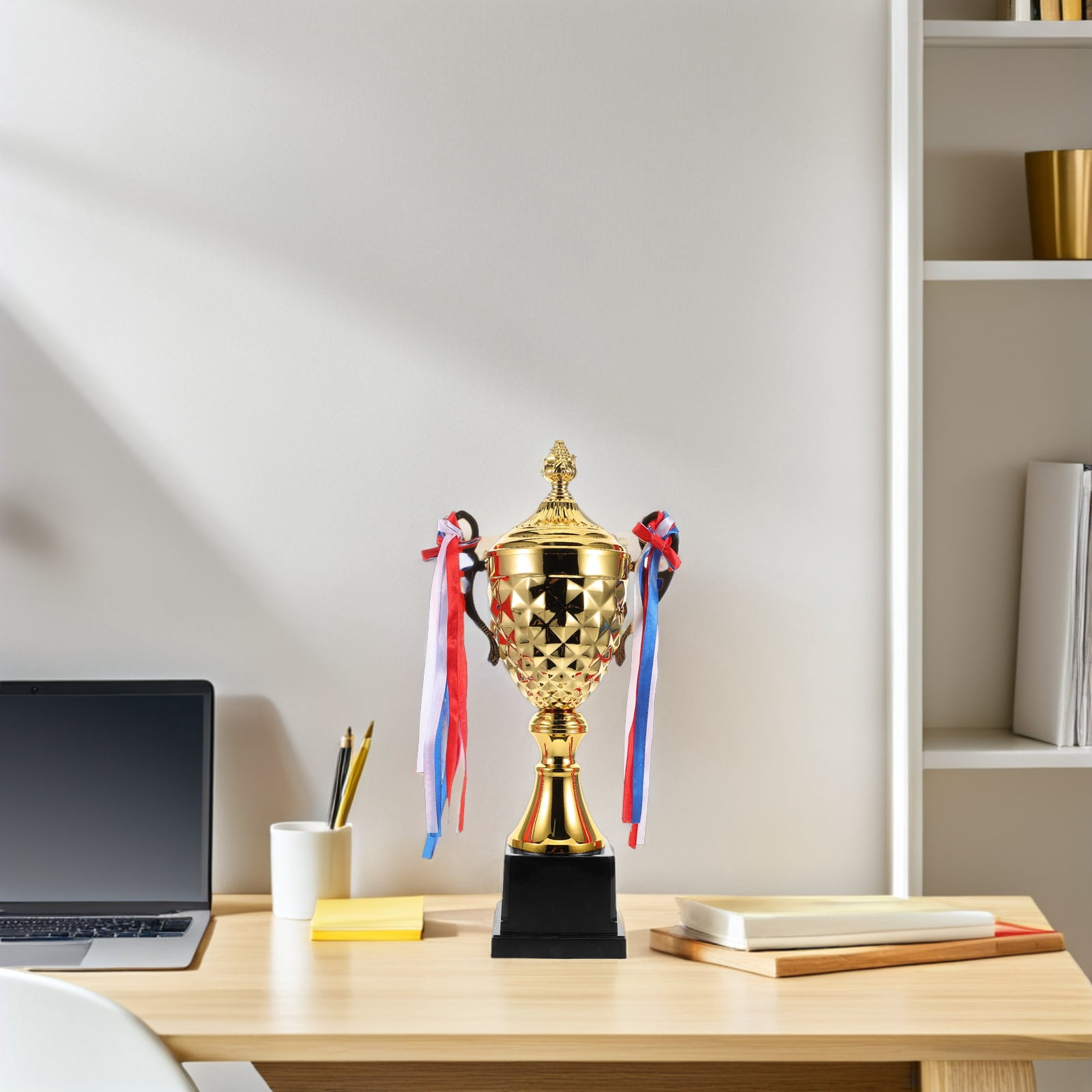 DRAFIDEEP Plastic Trophies for Kids Metal Durable for Award Ceremonies 1Set