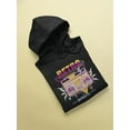 thumbnail image 3 of Retro Boombox Wave Hoodie Women -Image by Shutterstock, Female Large, 3 of 4