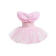 thumbnail image 2 of QEFJNO 3-8Y Little Girls Princess Leotards Ballet Dance Dress Kids Ballerina Tutu Dresses, 2 of 9