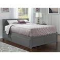 thumbnail image 3 of Orlando Platform Bed with Flat Panel Foot Board and 2 Urban Bed Drawers, Multiple Colors, Multiple Sizes, 3 of 9