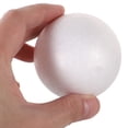 thumbnail image 2 of Miangastore 24Pcs Round White Foam Ball Polystyrene Spheres Balls for Toy Making Tools 6Cm, 2 of 9