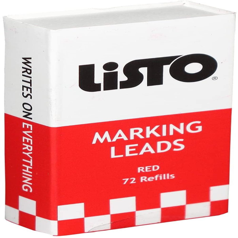 - Orange Box of 72 Refill Lead Listo Pencil Company 