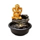 thumbnail image 5 of Fuente de mesa pequeña, decoración Feng Shui para el hogar, escritorio, regalos de inauguración de la casa. Ganesha hindú, 5 of 9