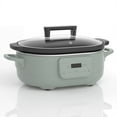 thumbnail image 2 of Programmable Slow Cooker Removable Healthy Nonstick Pot - Small Kitchen Appliance for Family Dinners - Serves 6+ People, 2 of 5