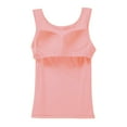 thumbnail image 3 of Comfortable Layering Vest for Women Stretchy Yoga Companion with Adjustable Fit Pink L, 3 of 3