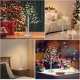 thumbnail image 6 of 144 LED Artificial Lamp with Timer, DIY Birch Tree with Lights, USB/ , Fairy Light Spirit Tree for Table  Wedding Bedroom Christmas (Warm White), 6 of 10