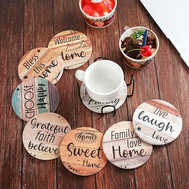 Inspirational drink coasters hotsell