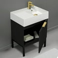 thumbnail image 3 of Nameeks Derin-2417-S-R Derin 24" Free Standing Single Basin Vanity Set - Gold, 3 of 6