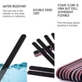thumbnail image 4 of Karlash Professional Double Sided Emery Board 7" Black Nail File 80/80 10pcs, 4 of 6