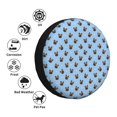 thumbnail image 4 of Susaid french Bulldog Face Print Tire Covers,Waterproof Anti-UV Snow Sun Rain Tire Covers for RV,Truck, SUV, Trailer, Camper-16 inch, 4 of 6