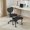 Black + PU Leather + Foam, variant on Meditation Chair Plus, Cross Legged Chair with Wheels, ADHD Chair, Criss Cross Desk Chair with Lumbar Support and Adjustable Stool, Flexible Design for Fidgety Sitters, Pink