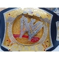 thumbnail image 3 of 14Stars Men's Cowhide Leather World Heavyweight Wrestling Championship Belt, Multicolor, 3 of 7
