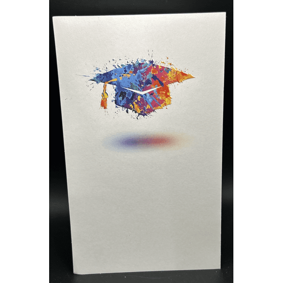 Graduation Greeting Card w/Gift Pocket and Envelope