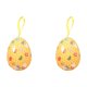 thumbnail image 2 of Decoraciones de Pascua, adornos de Pascua, regalos de Pascua, flores de espuma de colores, decoración en forma de tela, simulación de decoración, colgante de huevos de Pascua de espuma, 2 of 6