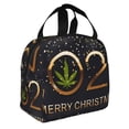 thumbnail image 2 of Disketp 2025 And Merry Christmas Bolsa Térmica para Almuerzo para Hombre y Mujer, Ideal para Trabajo, Senderismo y Picnic, 2 of 8