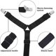 thumbnail image 2 of Cross Over Style Sheet Fasteners (black 2 Pieces), Adjustable Long Sheet Strap, Suitable For Heavy-duty Sheet Clips, Fitted Sheets, And Sheets On All, 2 of 5