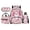Daisy Axolotl, variant on Yspwyqan 4Pcs Kids Backpack Set, Cherry Blossom Floral Axolotl School Bag for Girls Large Capacity Lightweight Girls Backpack Set with Lunch Bag Pencil Case Water Bottle Bag, 17 Inch