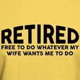 thumbnail image 3 of CafePress - Retired Light T Shirt - Men's Classic Graphic T-Shirt, 3 of 4