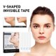 thumbnail image 2 of Xihbxyly Cinta Invisible para Lifting Facial, Parche En Forma de V para Contorno Facial, Sin Marcas y con Adhesivo de Larga Duración, Adelgaza El Mentón y Realza La Mandíbula, Fácil de Aplicar, Segur, 2 of 7