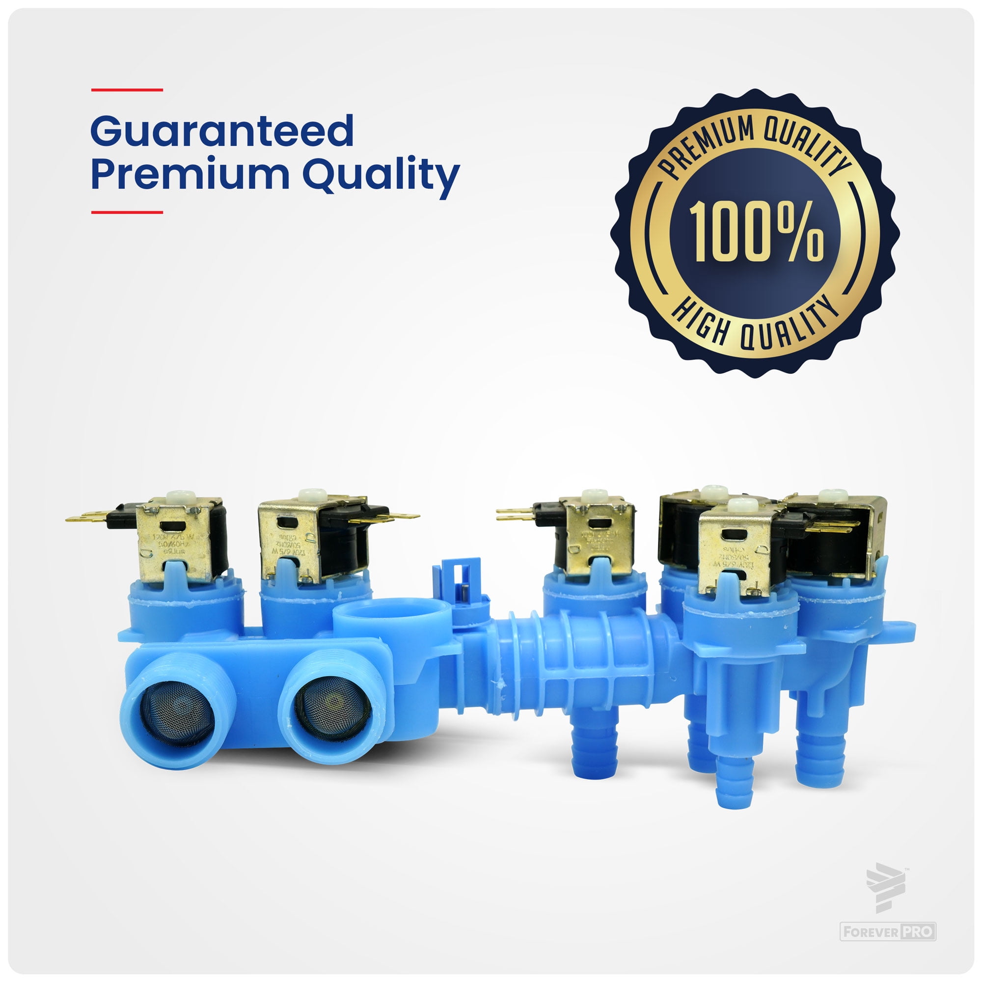 ForeverPRO W10853723 Valve (Washer) for Whirlpool Washer W10326913 W10326915 W10342320 W10853723VP