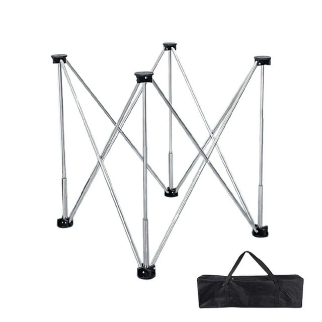 HLONK Portable Folding Work Stand Foldable Workbench Table Support Sawhorse Bracket For Home Office Outdoor Crafting